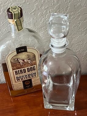 Luigi Bormioli Rossini  - Blown Crystal Decorative Decanter  Arch Modern Design